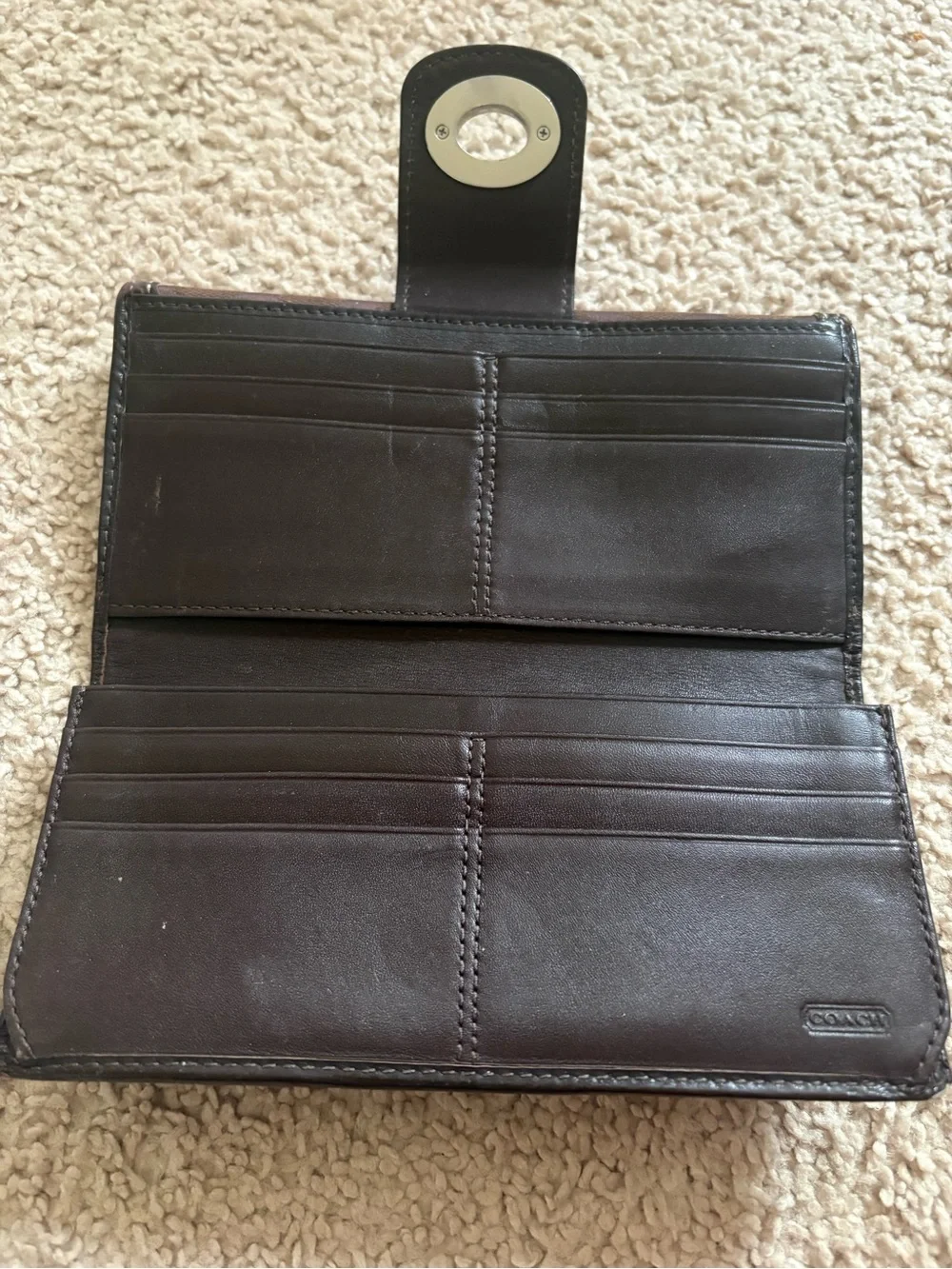 Coach signature canvas